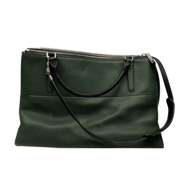 Coach Borough Green Leather Satchel 2013 - Picture 2 of 7